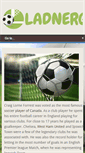 Mobile Screenshot of ladnergirlssoccer.ca